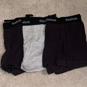 3 Pairs Reebok Men's Boxer Briefs